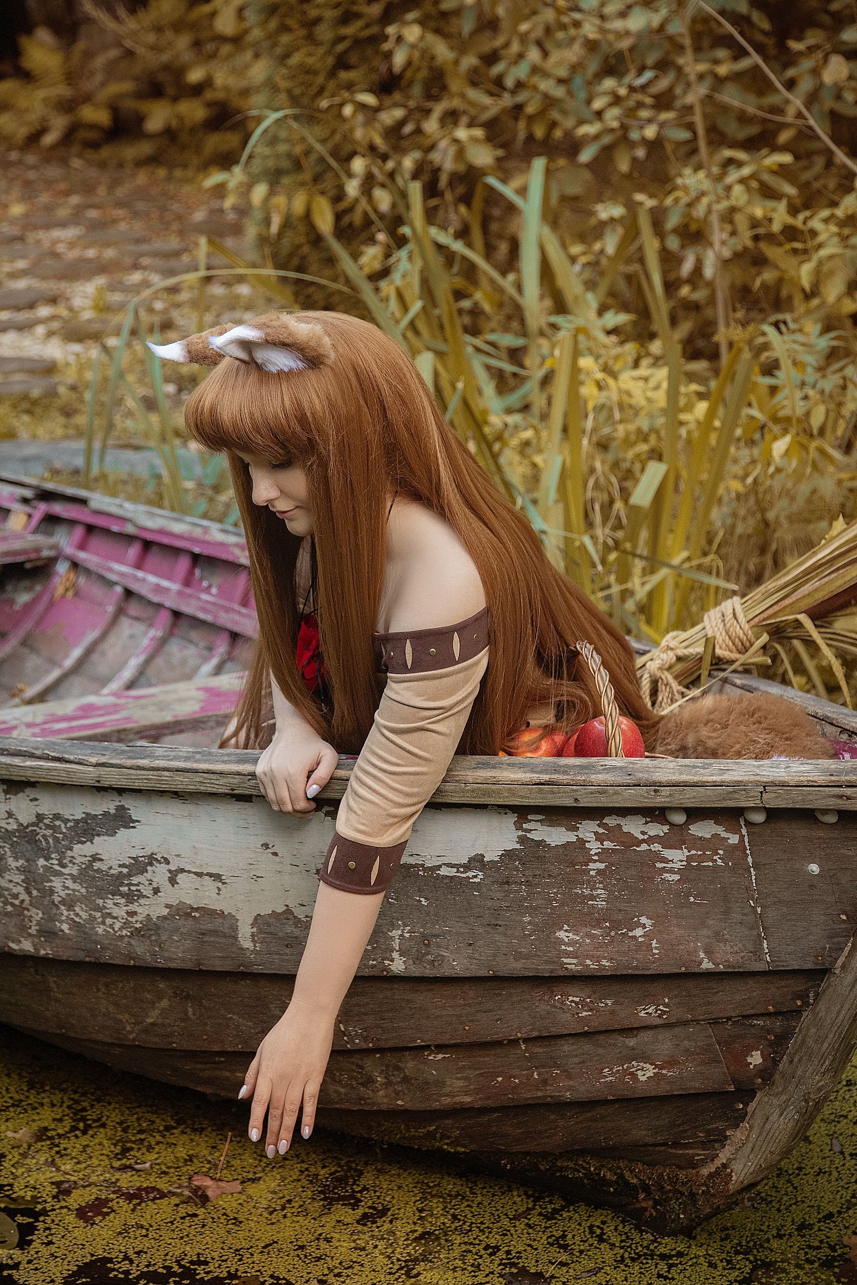 Косплей на Холо из аниме «Волчица и пряности». Косплеер: Agrifano Cosplay. Источник: vk.com/club229713169