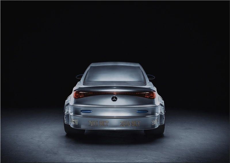 Mercedes-Benz CLA Art Piece. Источник: media.mercedes-benz.com