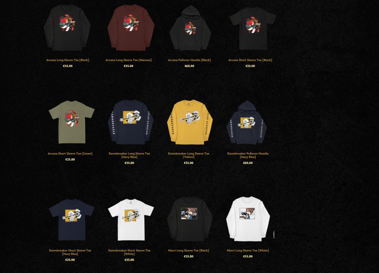 Мерч с фанатскими артами