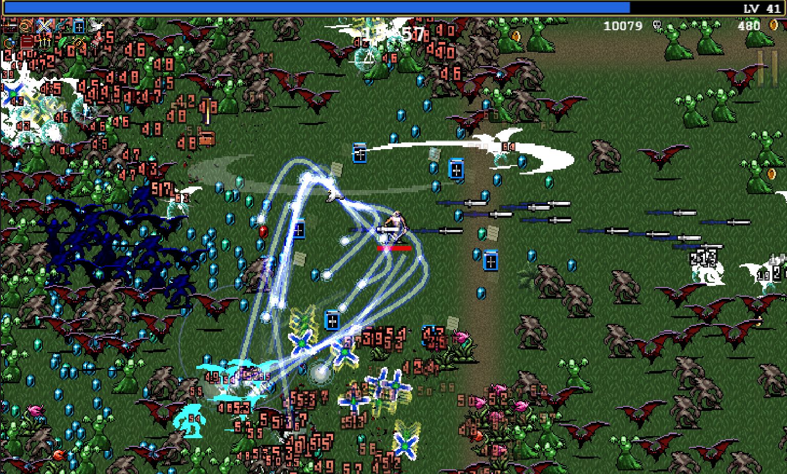 Скриншот из Vampire Survivors. Источник: IGN