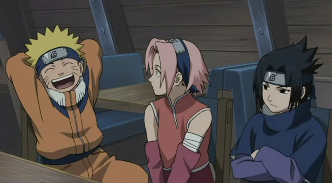 Кадр из аниме «Наруто»
