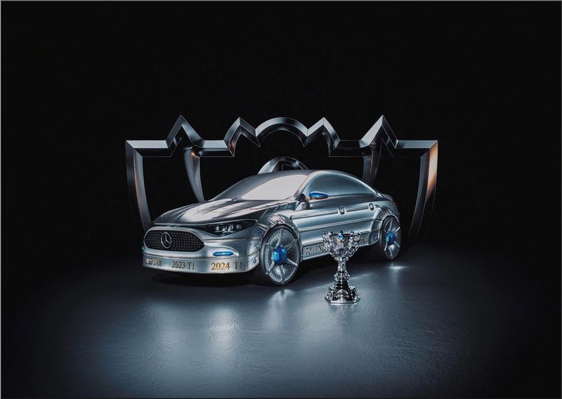 Mercedes-Benz CLA Art Piece. Источник: media.mercedes-benz.com