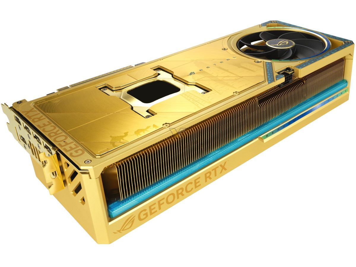 GeForce RTX 5090 ROG Astral Dhahab Edition | Источник: ASUS