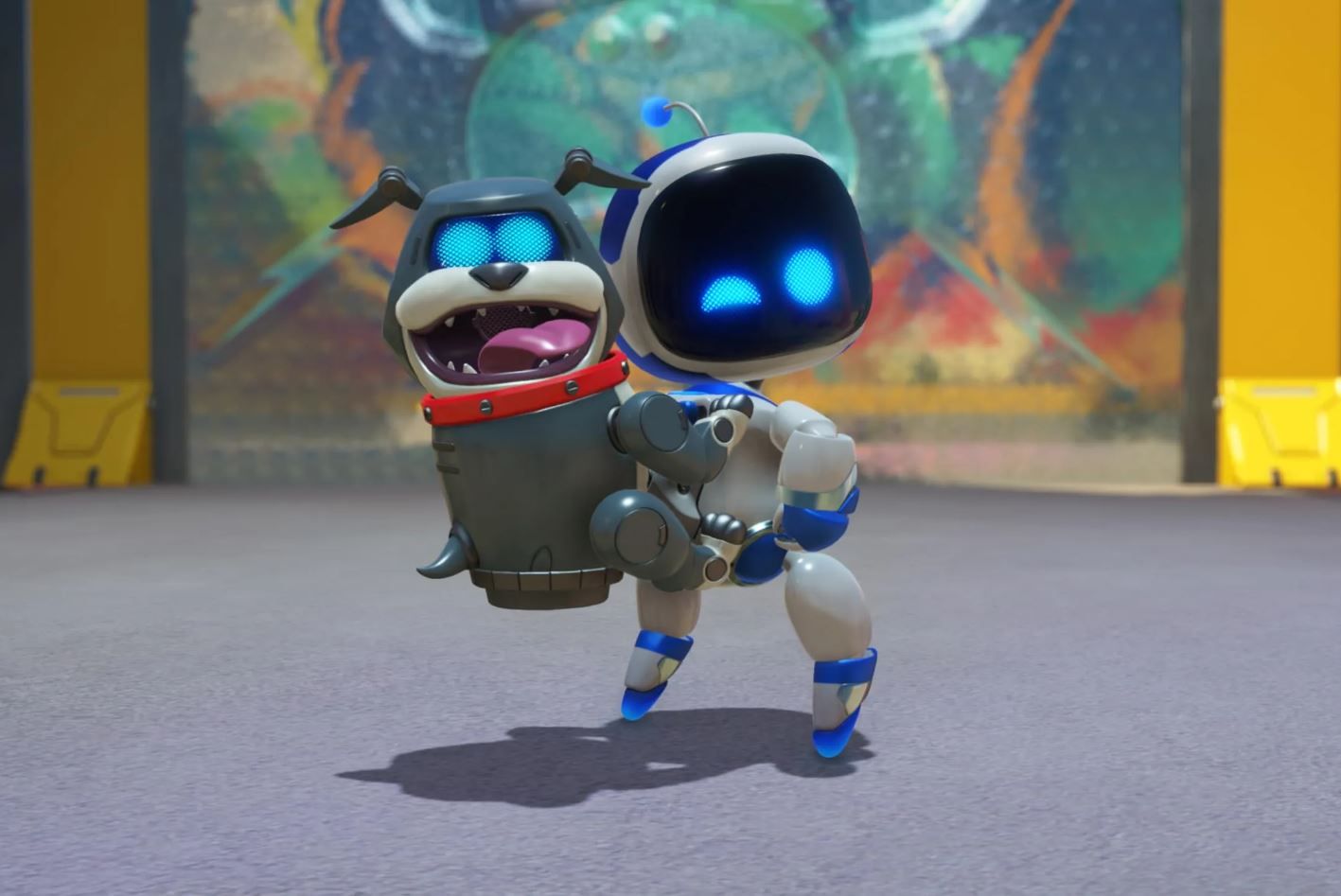 Скриншот из игры Astro Bot