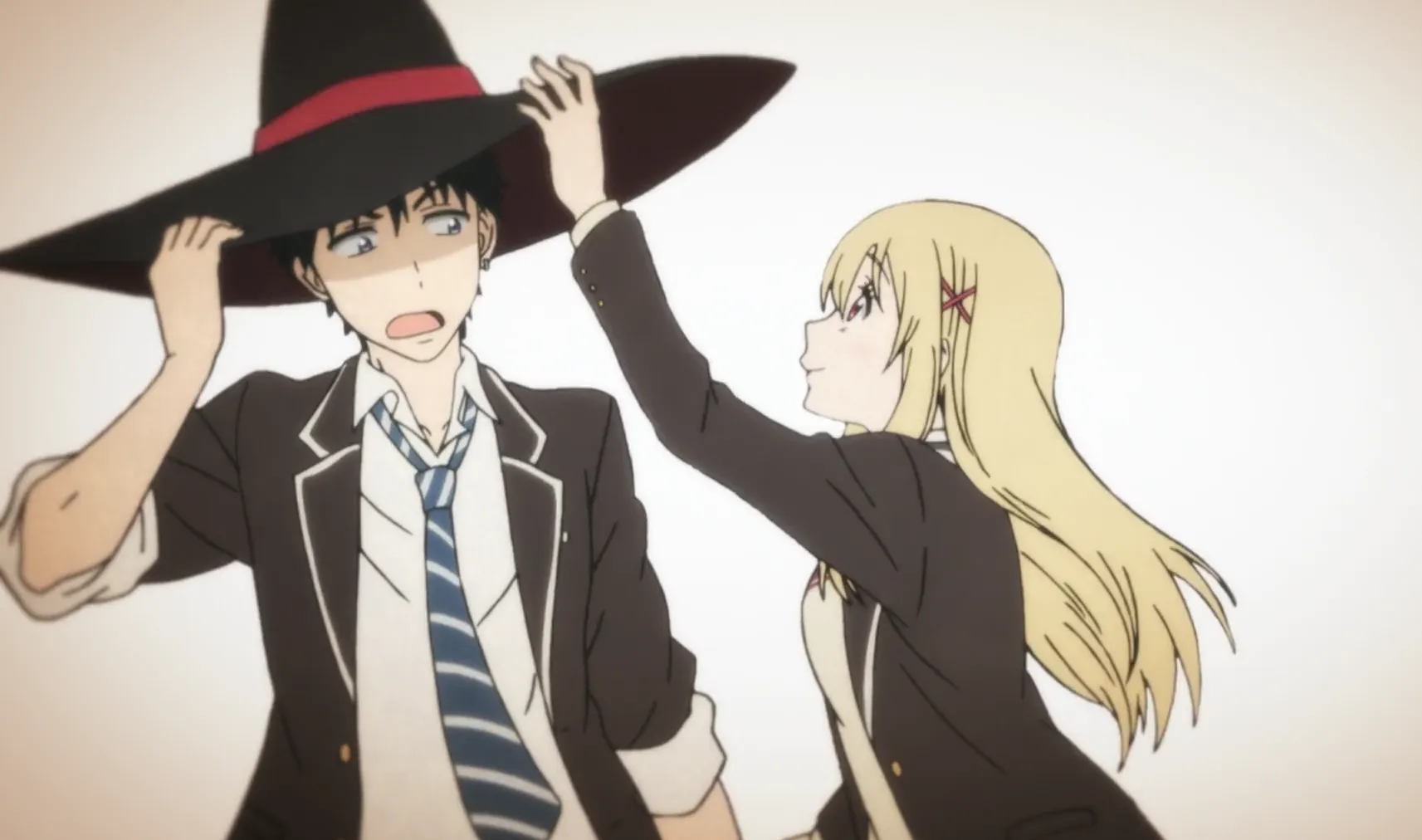 Кадр из аниме «Ямада и семь ведьм»