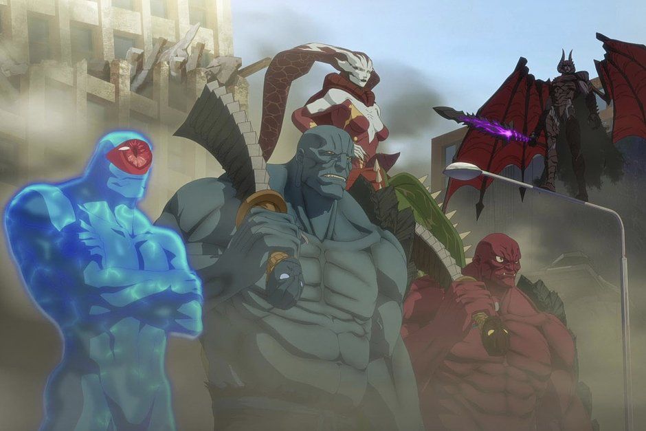 Кадр из аниме Devil May Cry 2025.