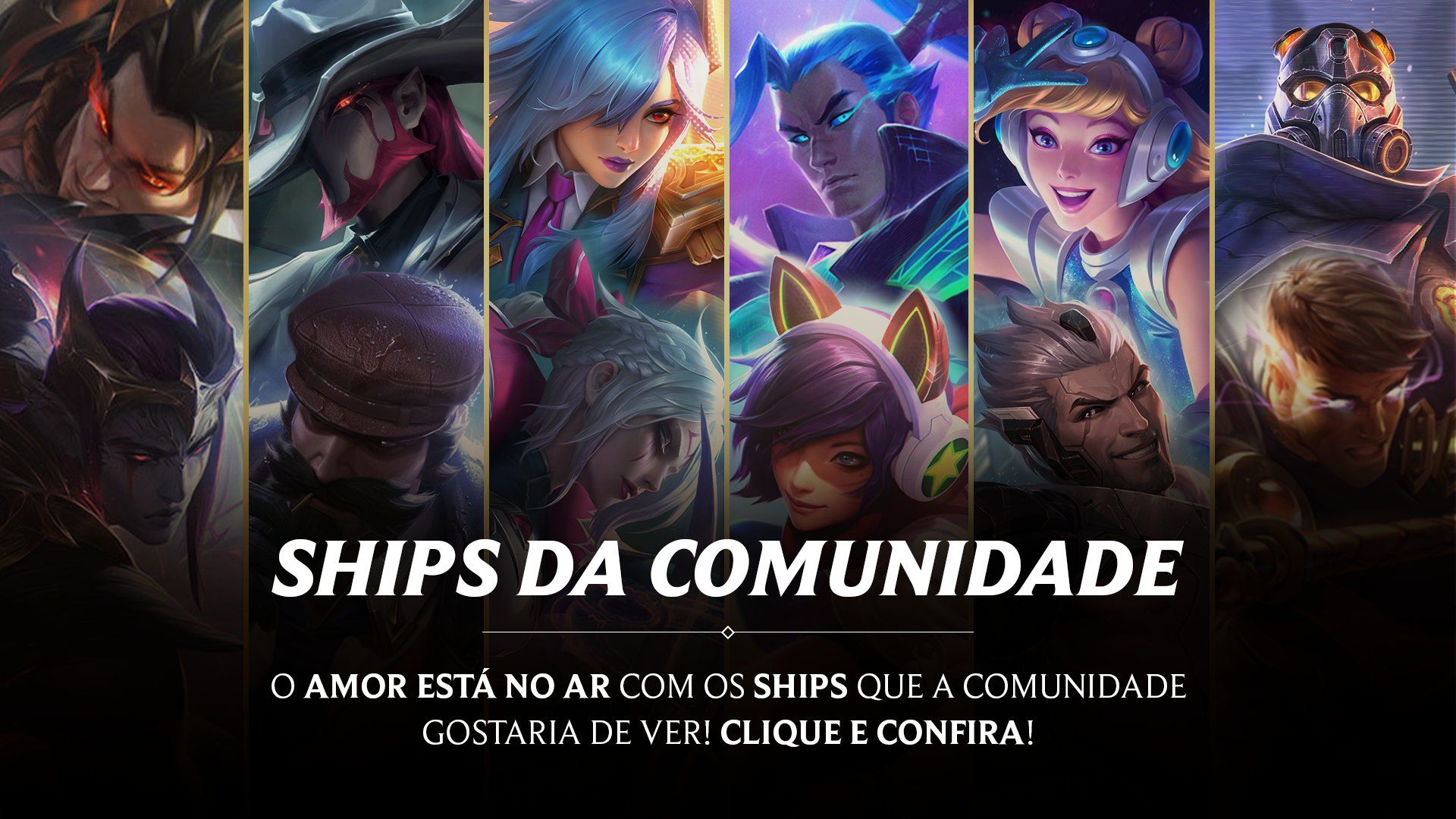 Промоизображение романтических наборов. Источник: twitter.com/LoLegendsBR