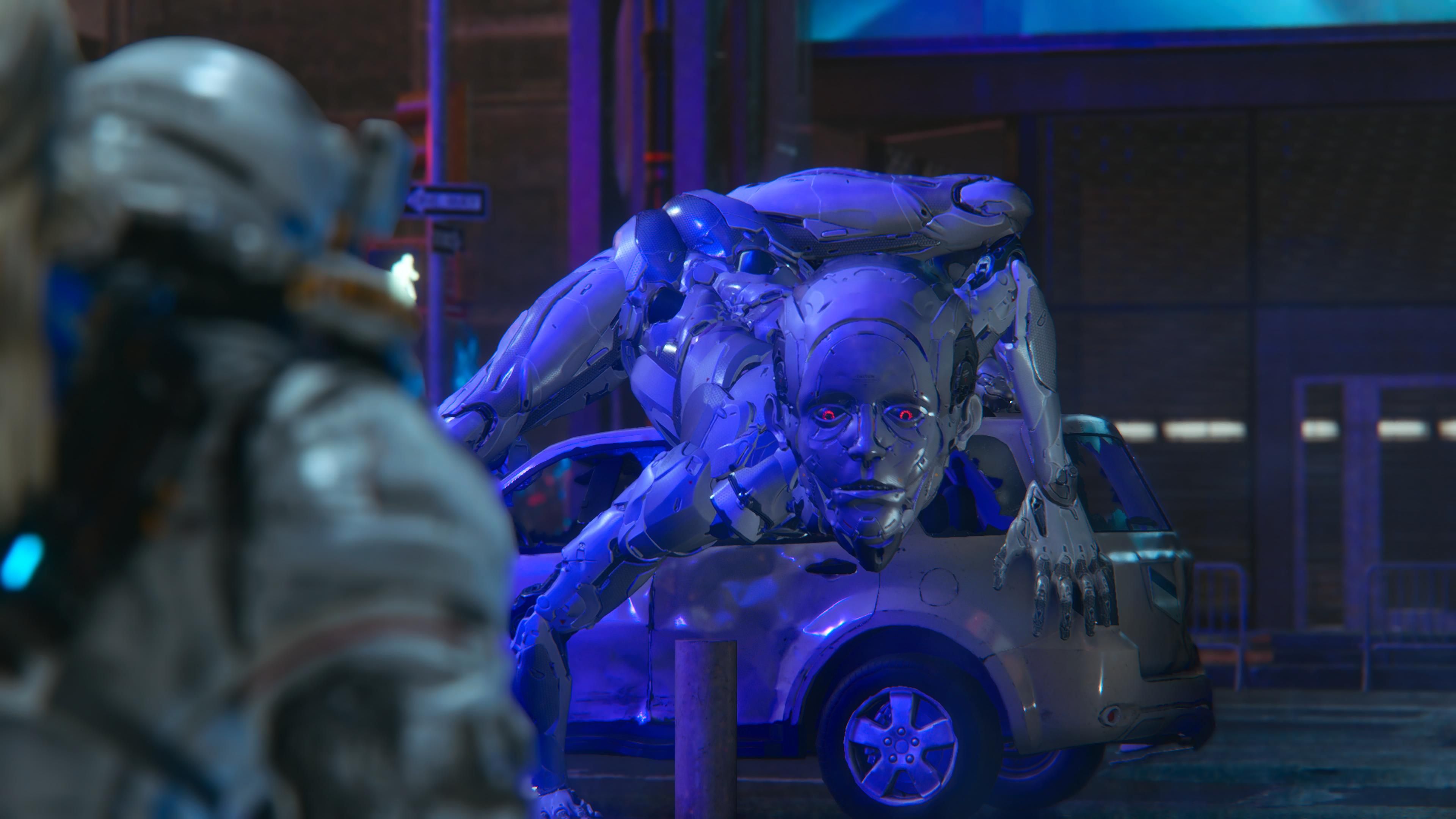 Привет. Скриншот из Pragmata