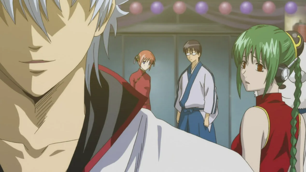 Кадр из аниме «Гинтама»