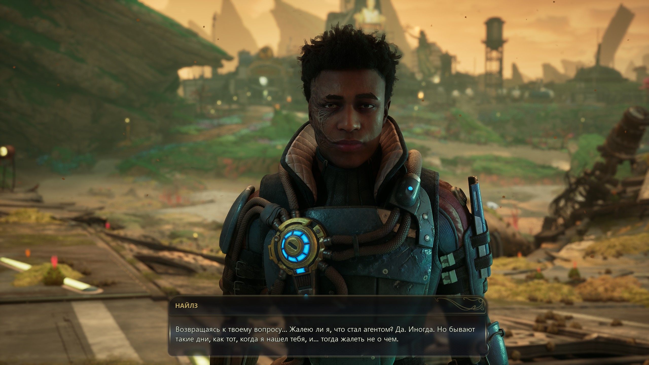 Скриншот из игры The Outer Worlds 2