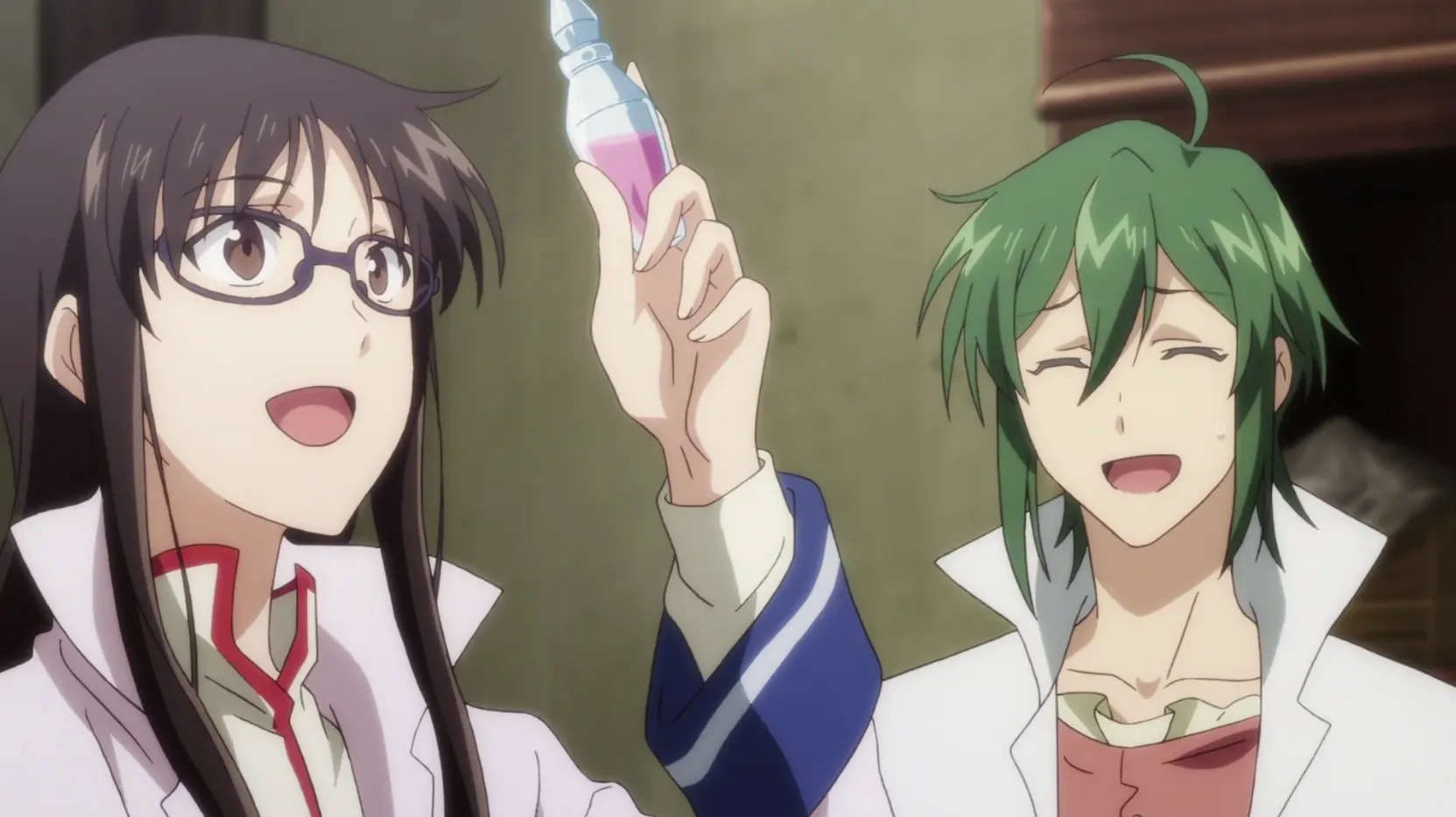 Кадр из аниме «Всемогущая магия святой»