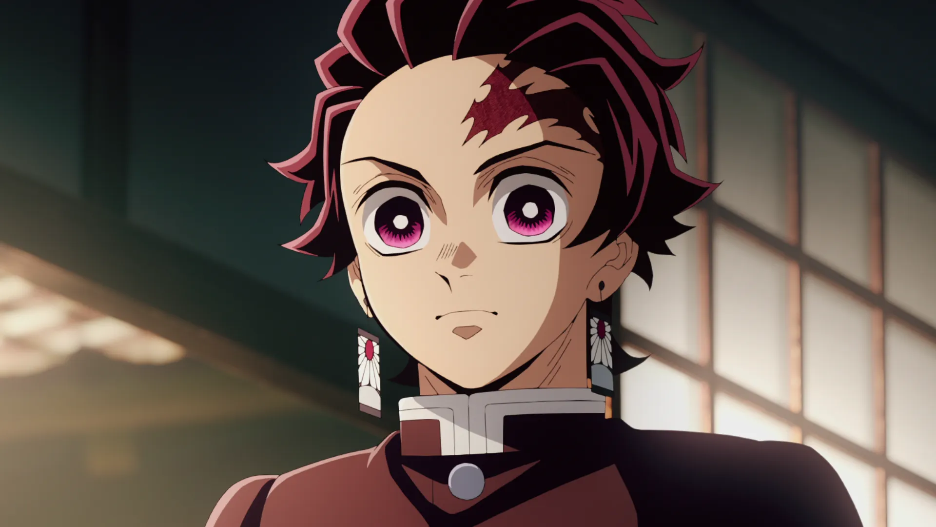 Кадр из аниме «Клинок, рассекающий демонов»