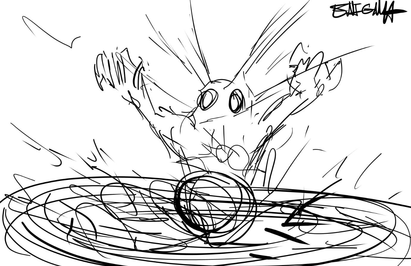 Рисунки героев Dota 2 за минуту. Автор: LiquidEV. Источник: imgur.com