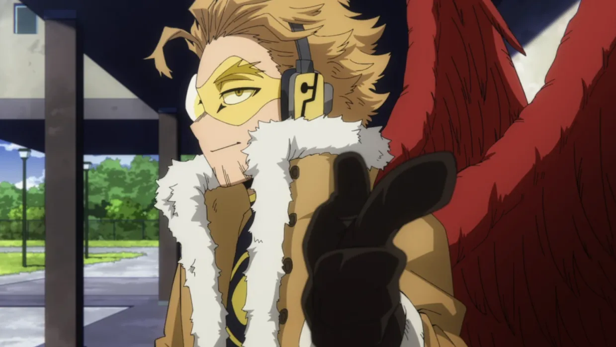 Кадр из аниме «Моя геройская академия»