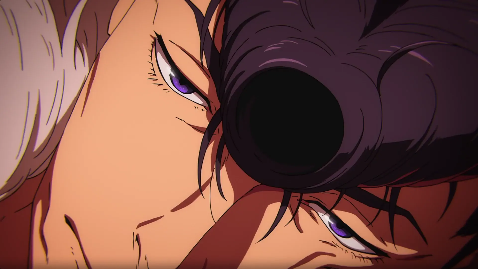 Кадр из аниме «Магическая битва: Смертельная миграция»