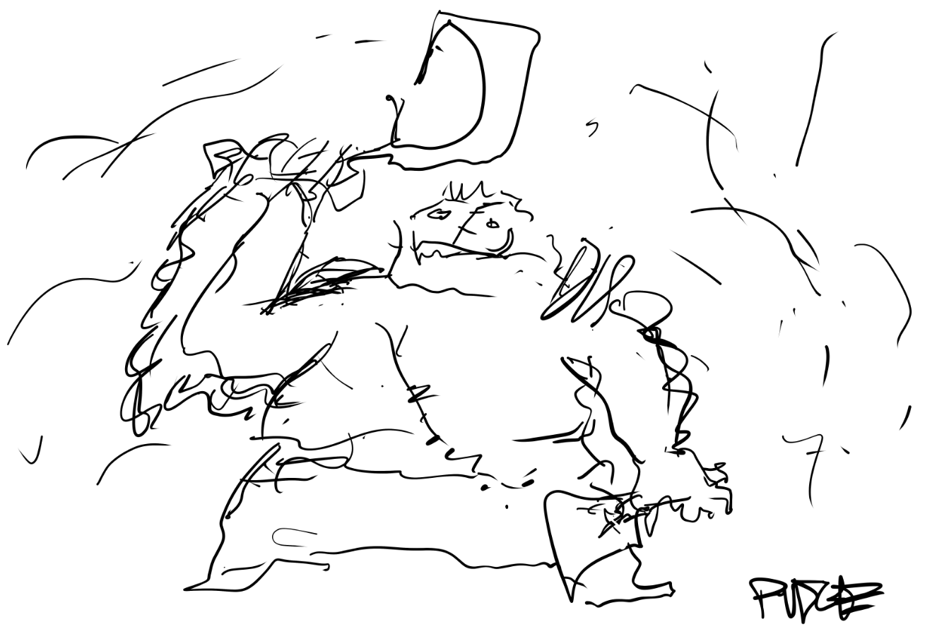 Рисунки героев Dota 2 за минуту. Автор: LiquidEV. Источник: imgur.com