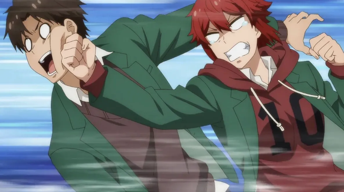 Кадр из аниме «Томо — девушка!»