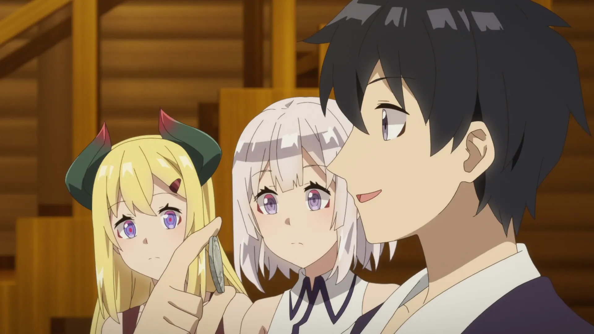 Кадр из аниме «Фермерская жизнь в ином мире»