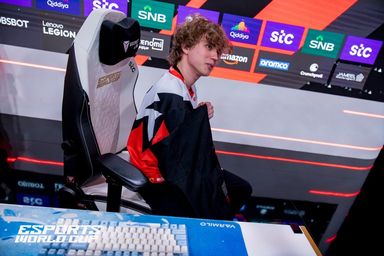 Noticed. Источник: соцсети Esports World Cup