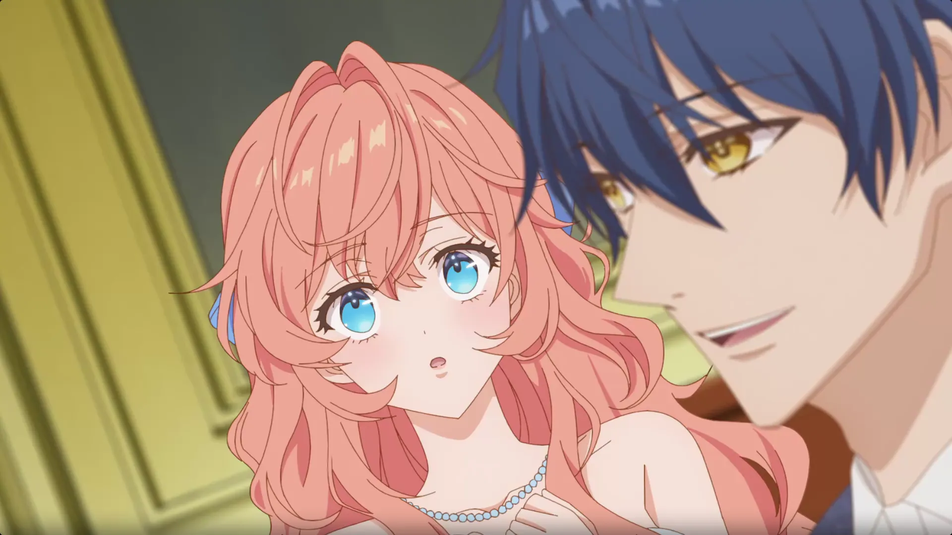 Кадр из аниме «Принц соседней страны обожает злодейку»