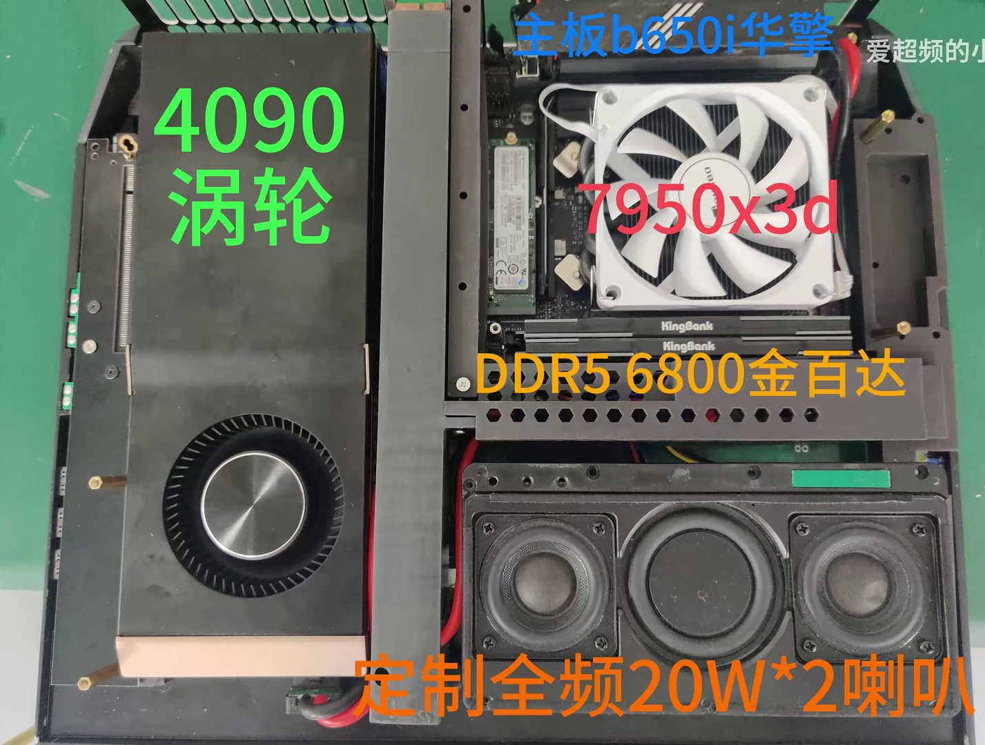 Ноутбук с десктопными Ryzen 9 7950X3D и GeForce RTX 4090 | Источник: Bilibili