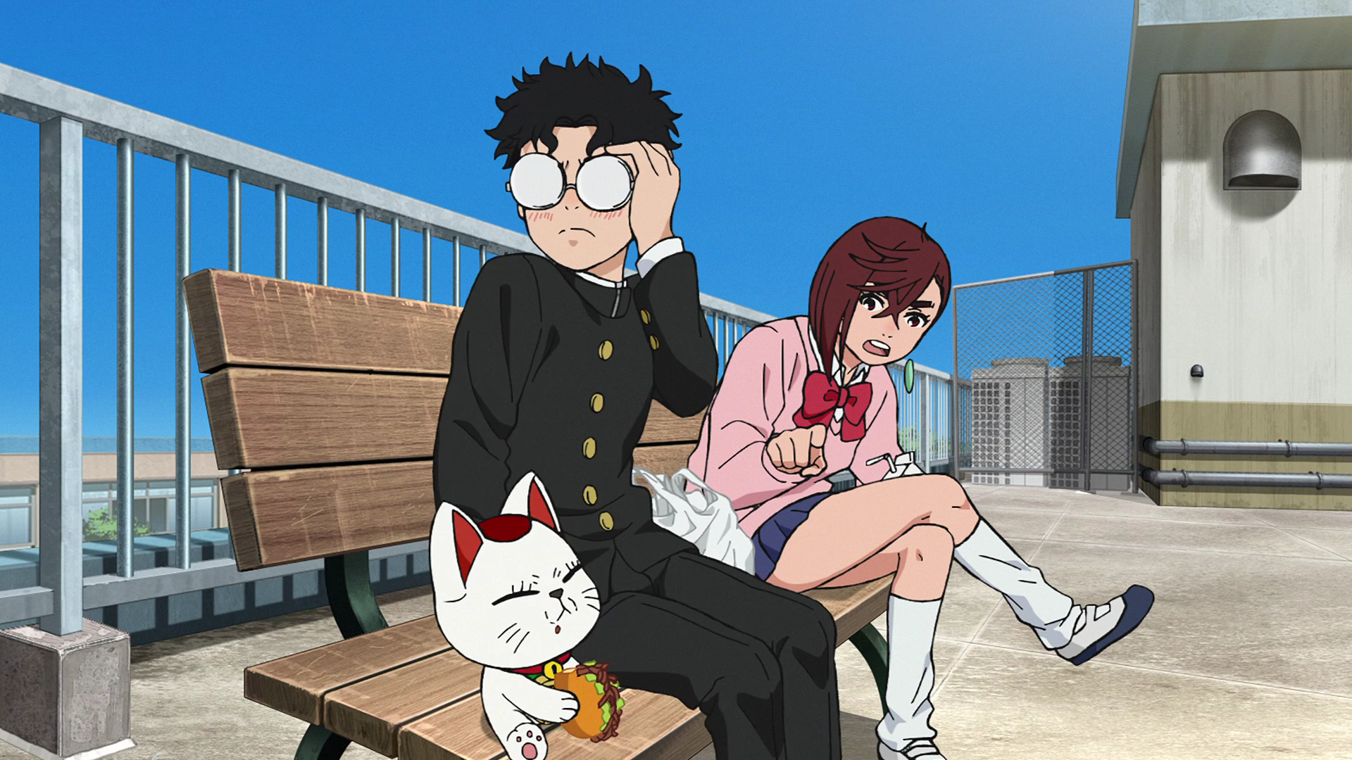 Кадр из аниме «Дандадан»