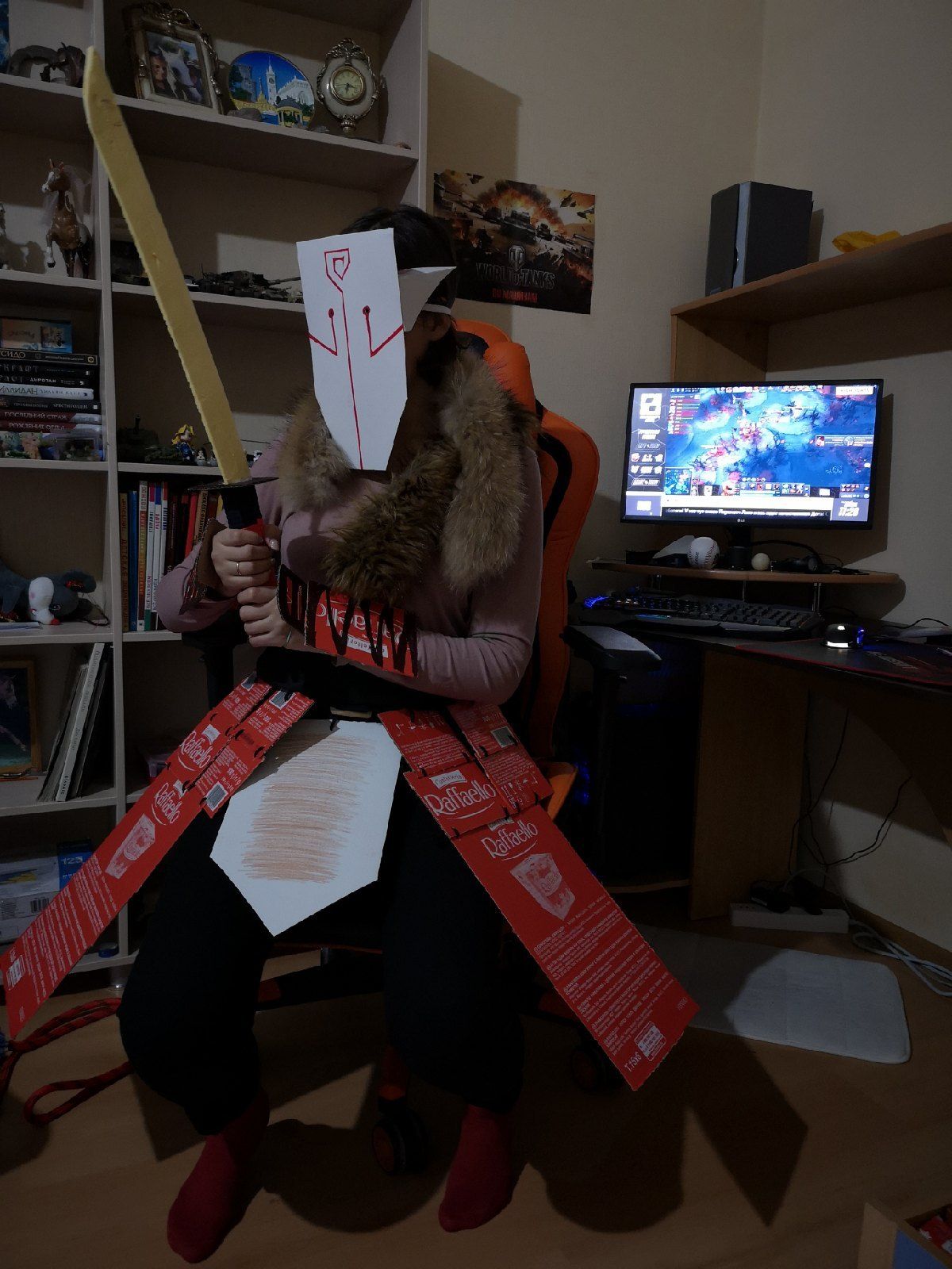 Бюджетный косплей на Juggernaut. Автор: Дарья Просвирова. Источник: &laquo;ВКонтакте&raquo;