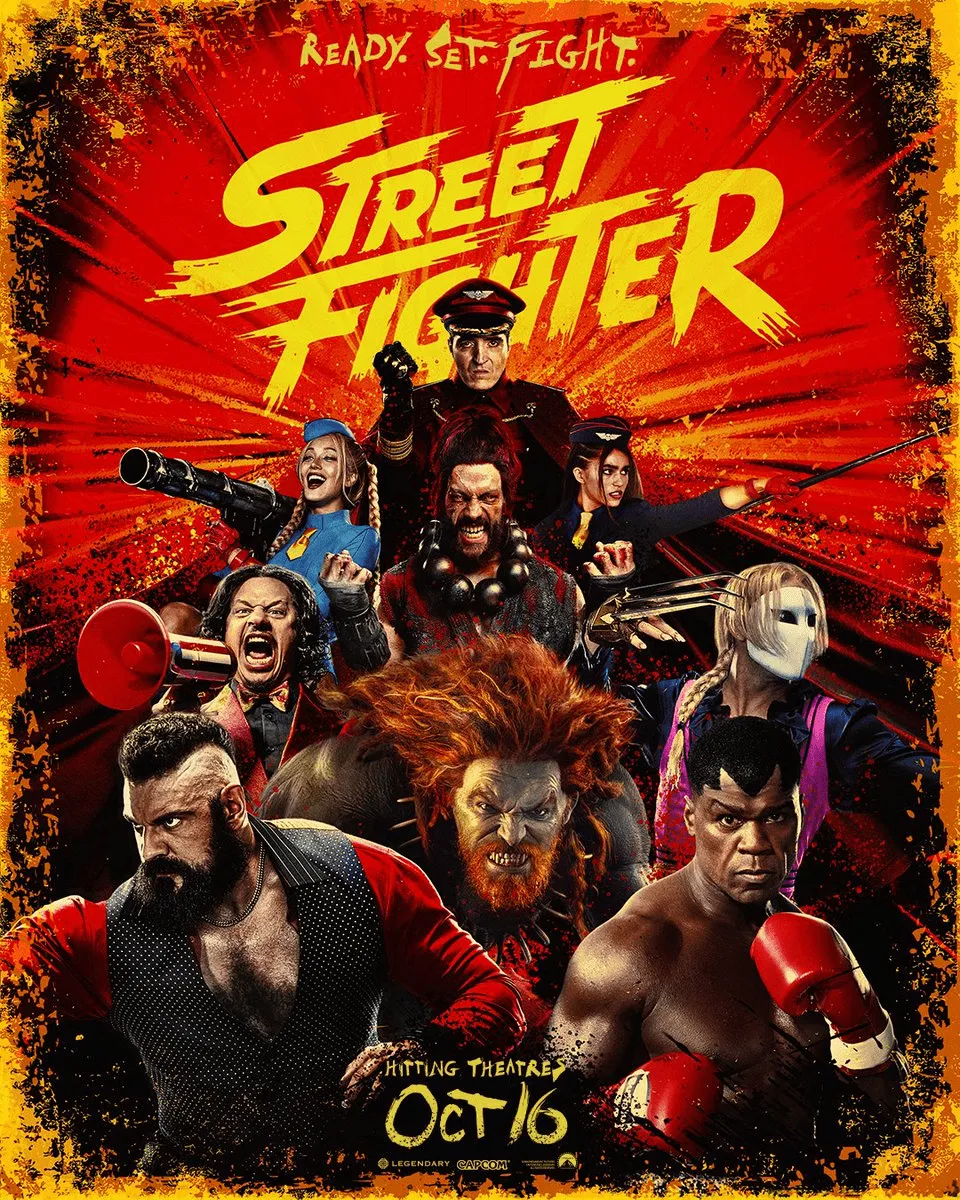 Постер экранизации Street Fighter. Источник: Paramount Pictures и Legendary