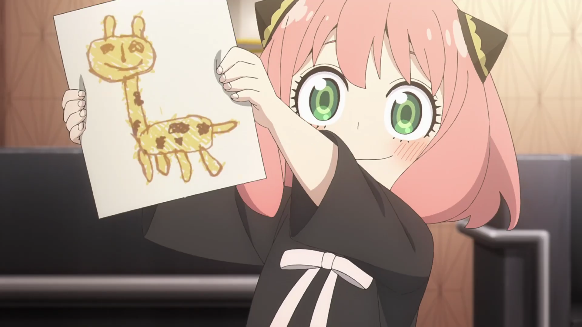 Кадр из аниме «Семья шпиона»