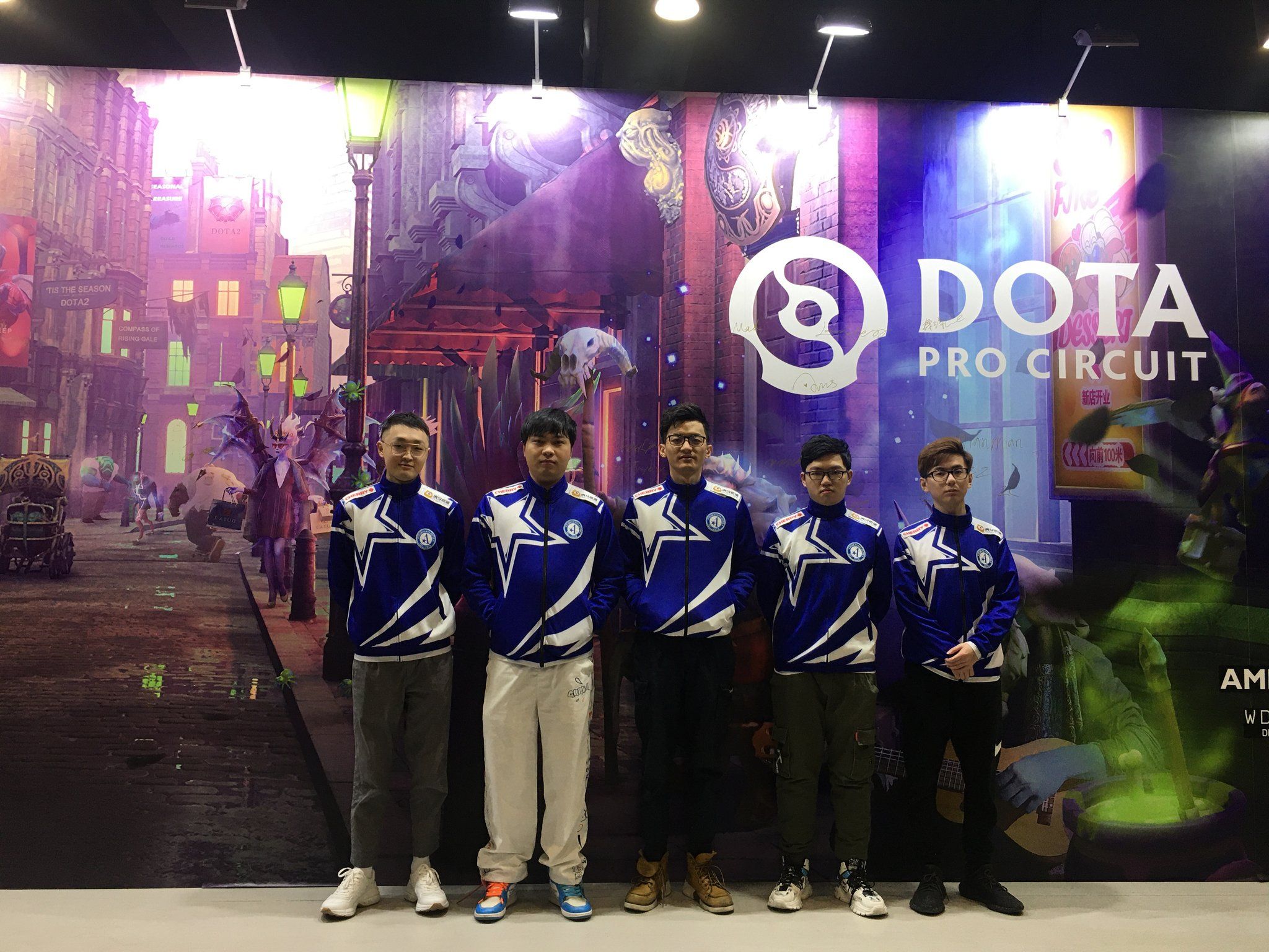 Team Aster | Изображение: twitter.com/PWRD_DOTA2