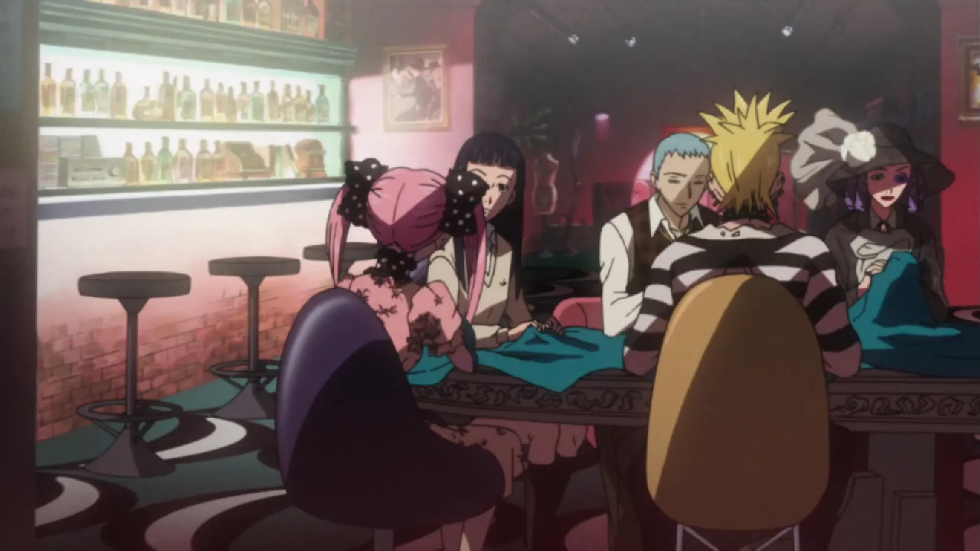 Кадр из аниме «Райский поцелуй»