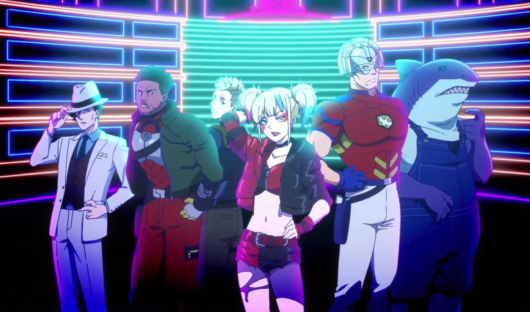 Кадр из аниме «Отряд самоубийц из другого мира»