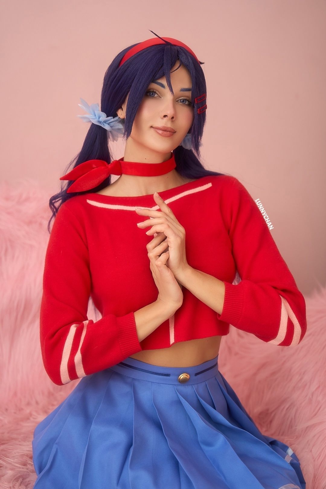 Косплей на Миту из MiSide. Косплеер: LunnyChan. Фотограф: катя сфоткай красиво. Источник: «ВКонтакте»