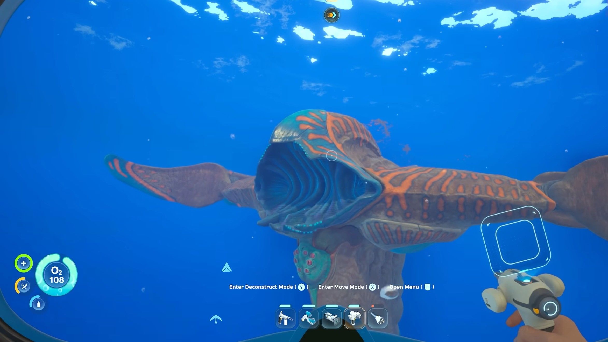 Скриншот из игры Subnautica 2