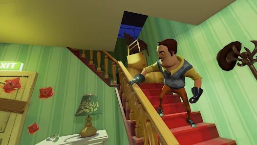 Скриншот из Hello Neighbor. Источник: Google Play