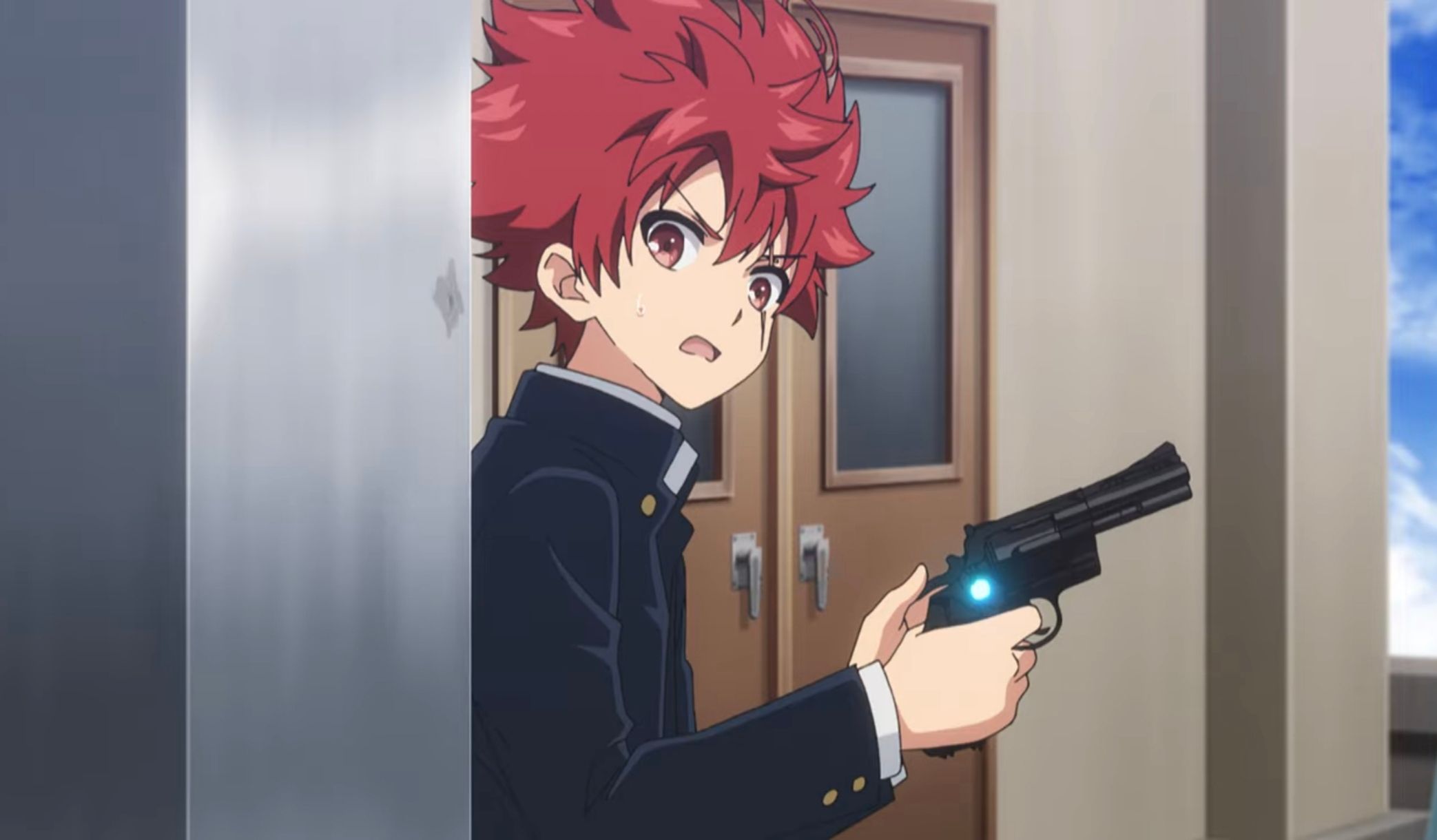 Кадр из аниме «Операция: Семейка Ёдзакура»