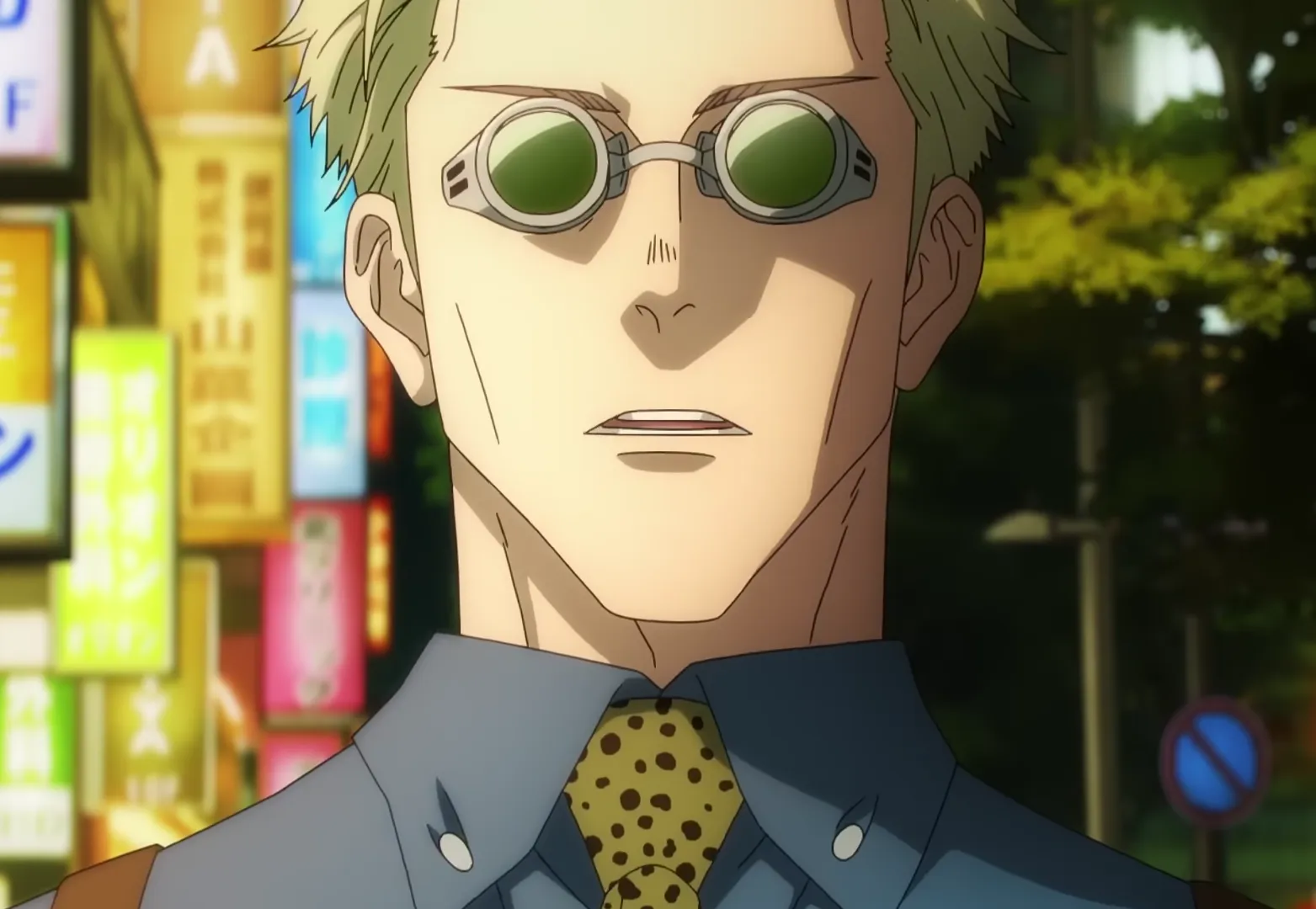 Кадр из аниме «Магическая битва»