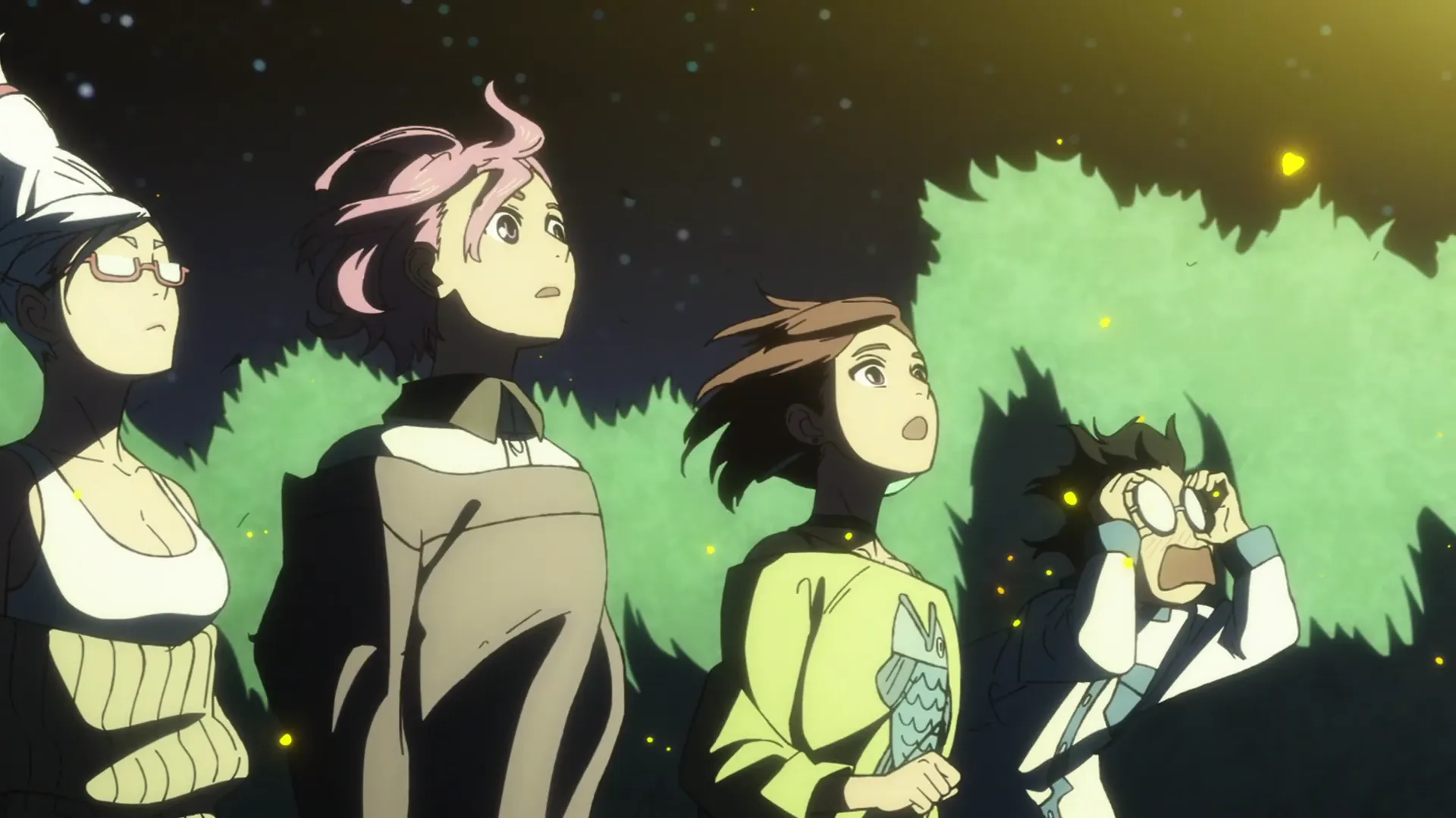 Кадр из аниме «Дандадан»