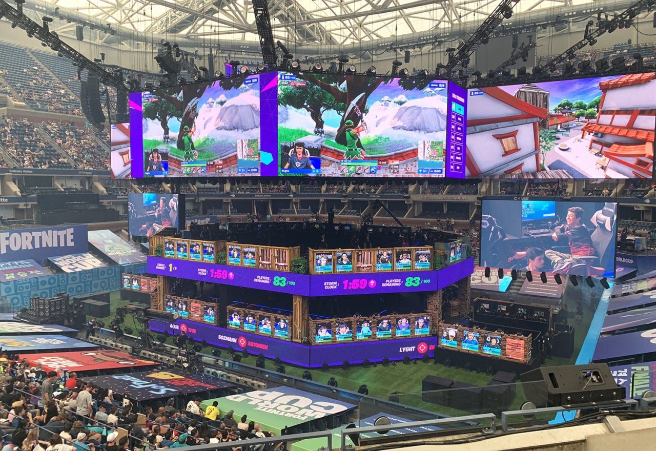 Стадион Fortnite World Cup | Фото: eventmarketer.com