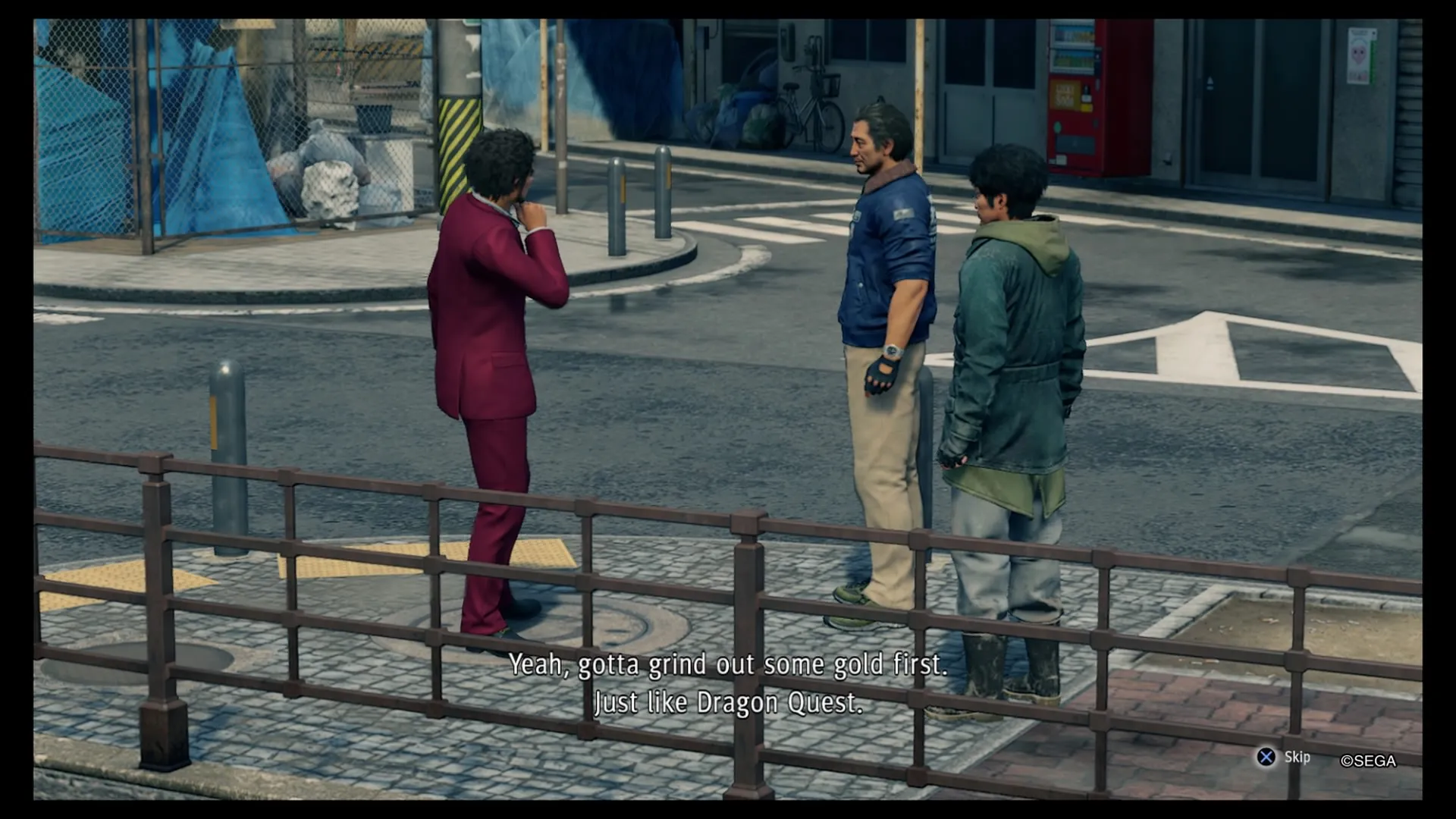 ...а после этого понимает, что без работы никуда. Понимает, правда, в своем стиле