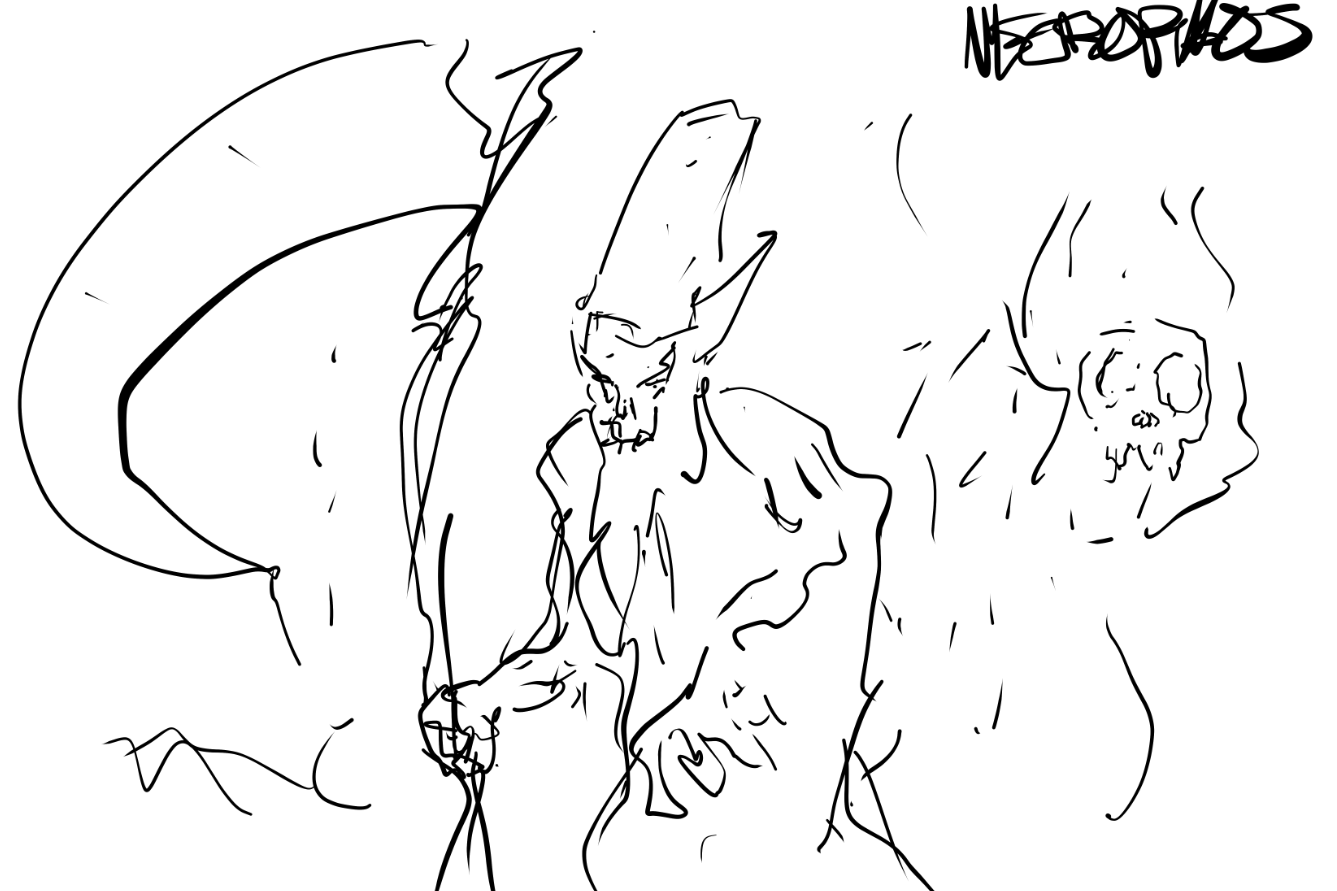 Рисунки героев Dota 2 за минуту. Автор: LiquidEV. Источник: imgur.com