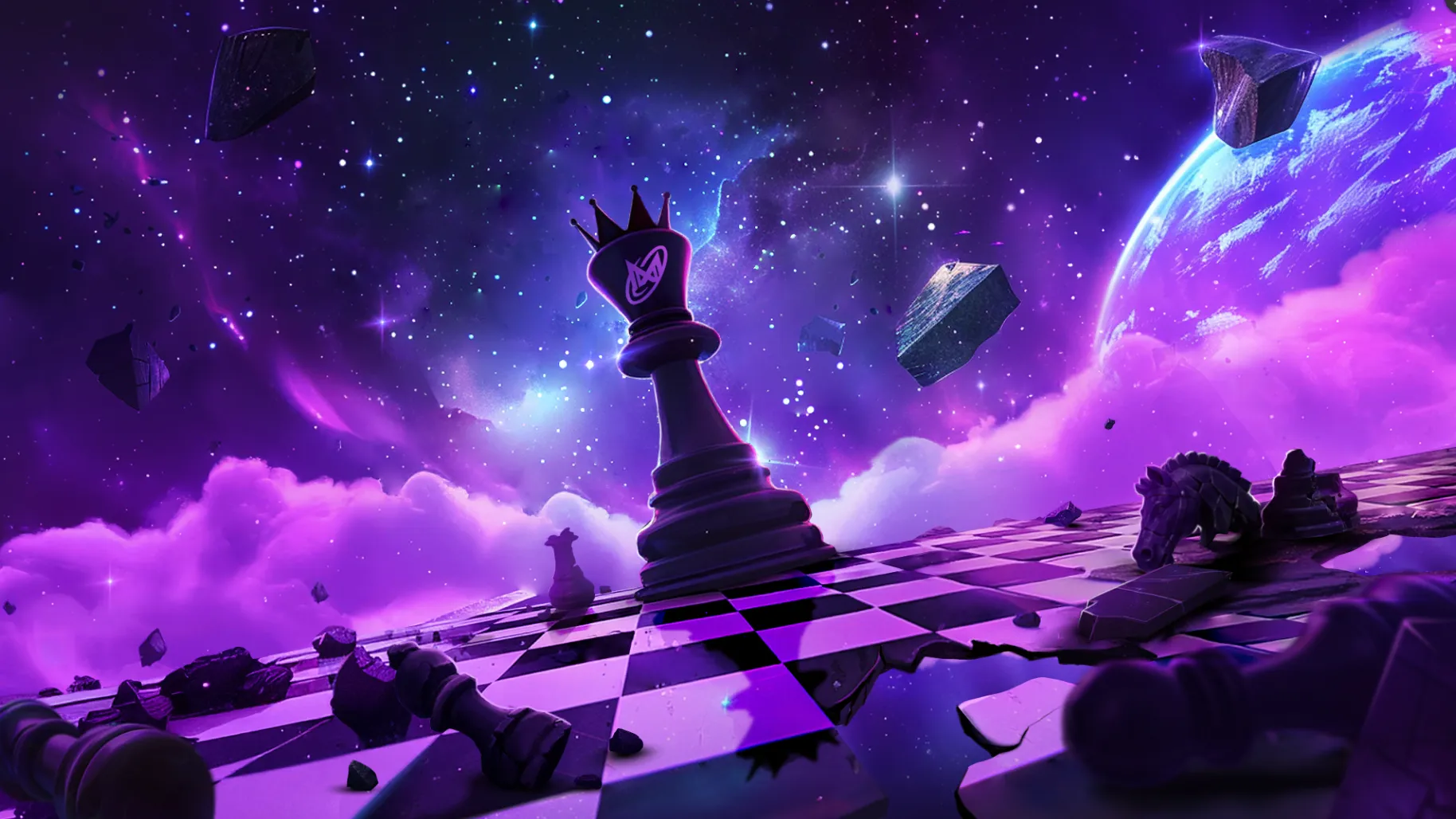 Загрузочный экран Nigma Galaxy | Источник: скриншот из Dota 2