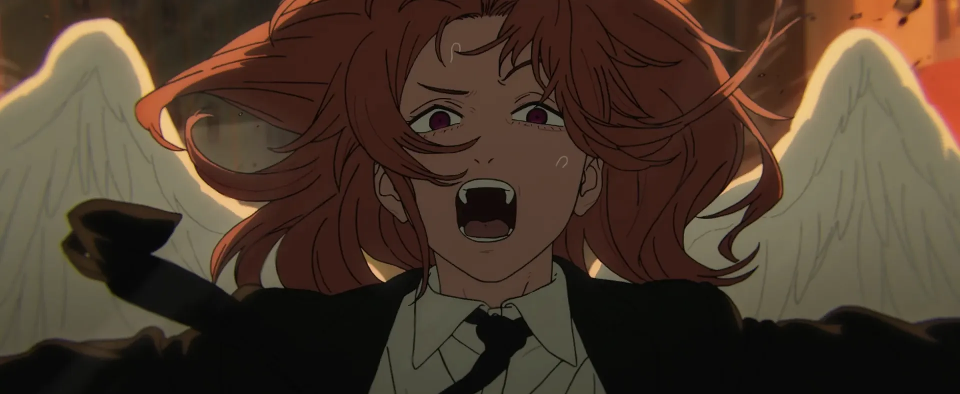 Кадр из трейлера аниме «Человек-бензопила. Фильм: История Резе»