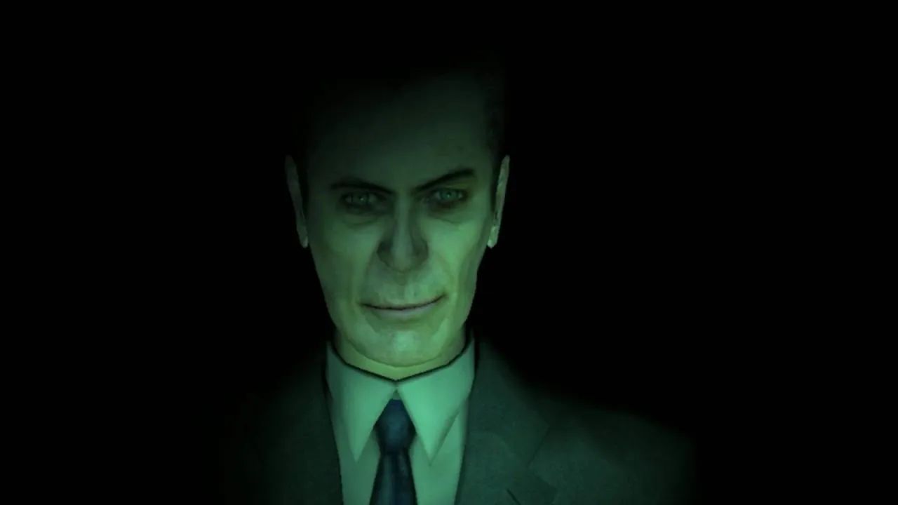 G-man. Скриншот Half-Life 2