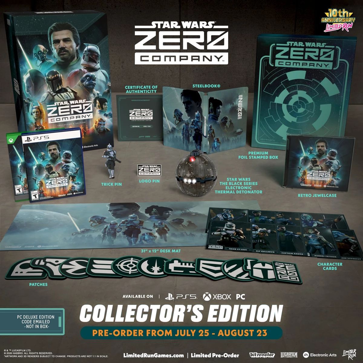 Star Wars Zero Company — коллекционное издание