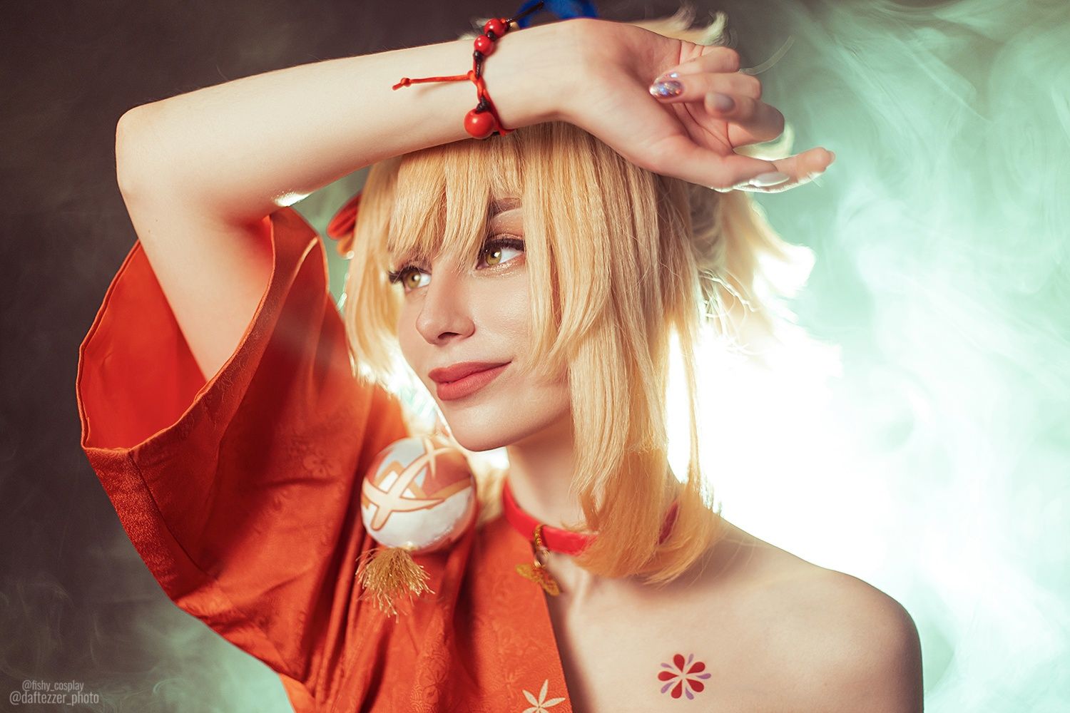 Косплей на Наганохара Ёимию из Genshin Impact. Косплеер: Fishy. Источник: vk.com/fishycosplay