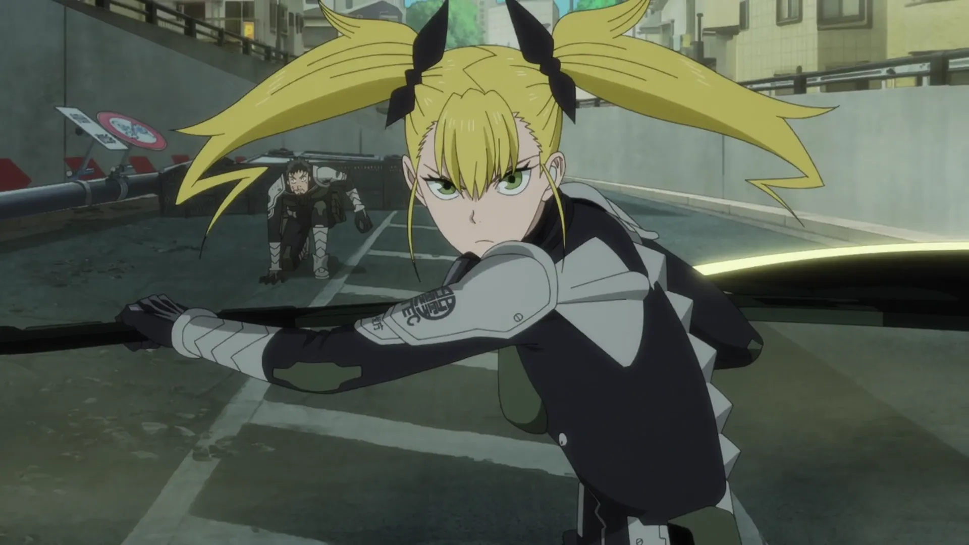 Кадр из аниме «Кайдзю № 8»