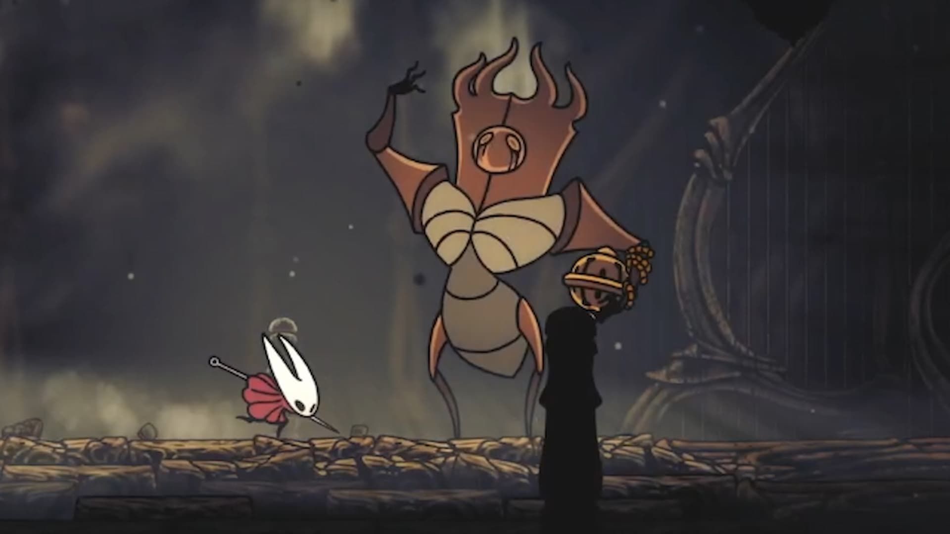 У босса есть интересный секрет. Какой? Узнаете сами. Источник: Team Cherry