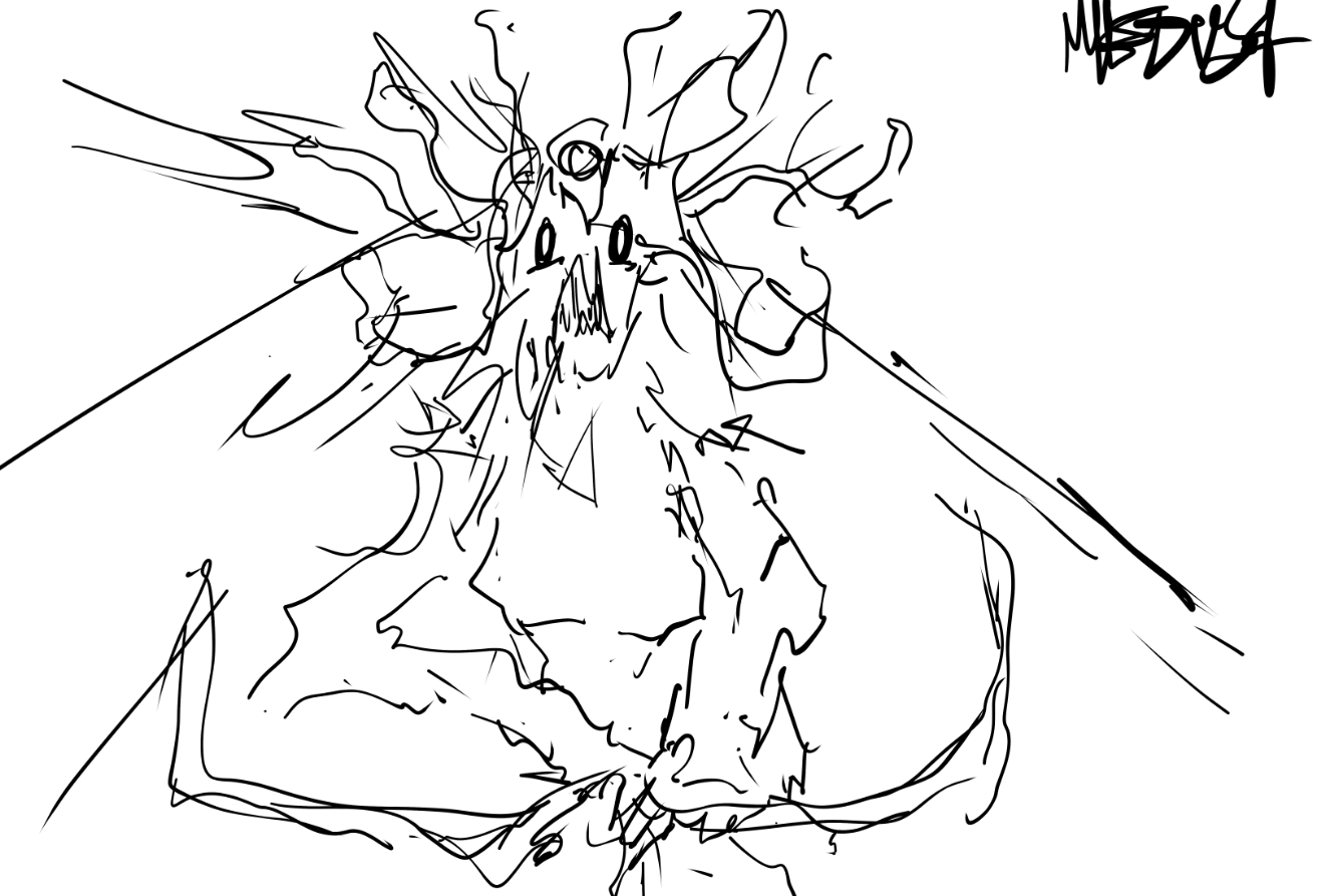 Рисунки героев Dota 2 за минуту. Автор: LiquidEV. Источник: imgur.com