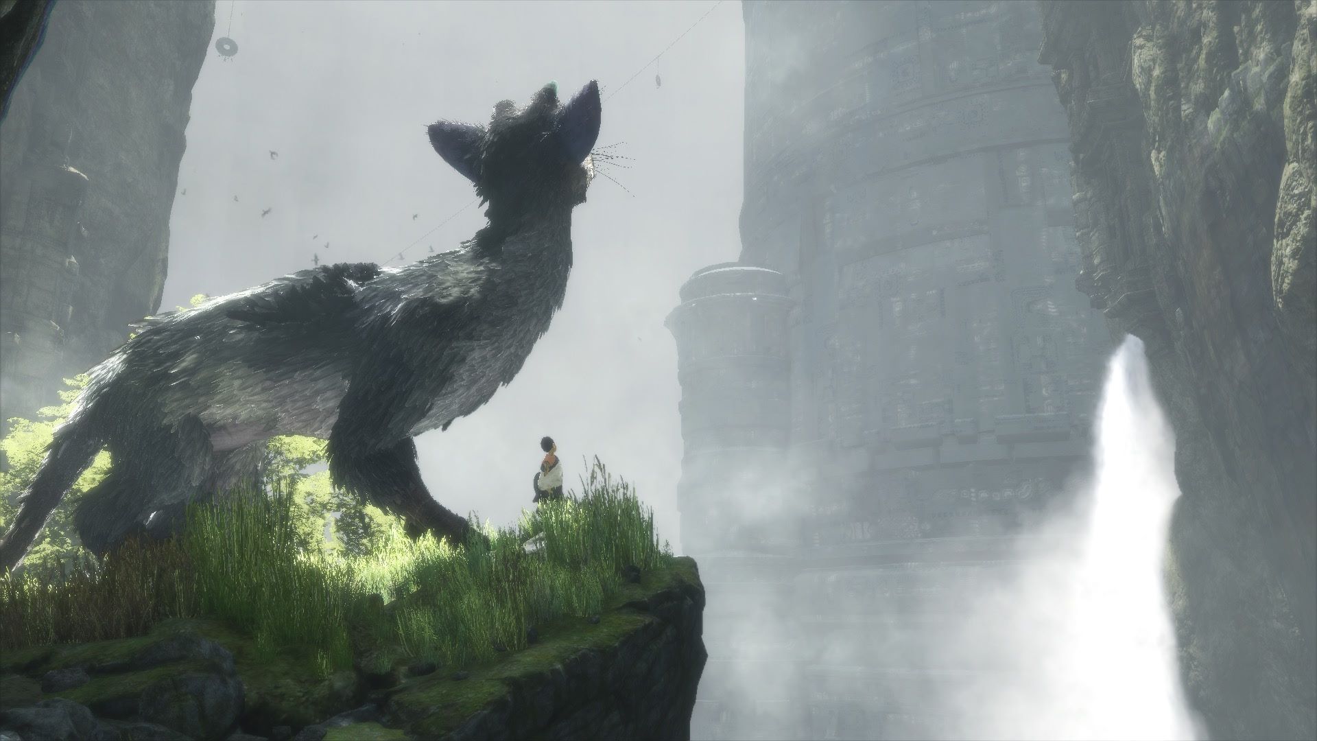 Скриншот из The Last Guardian. Источник: Sony